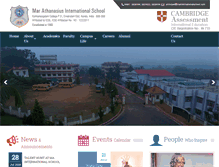 Tablet Screenshot of mainternationalschool.com